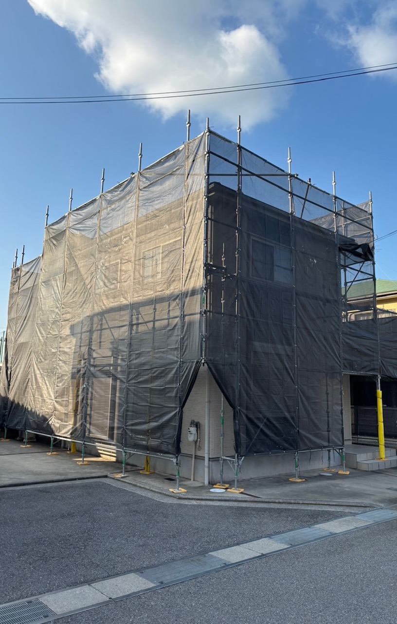 👷堺市戸建M様邸　屋根・外壁塗装工事着工👷